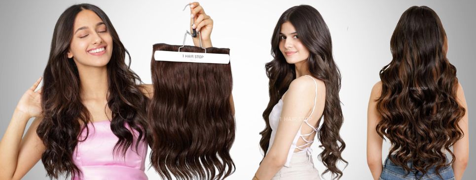 How to apply clip in hair extensions 