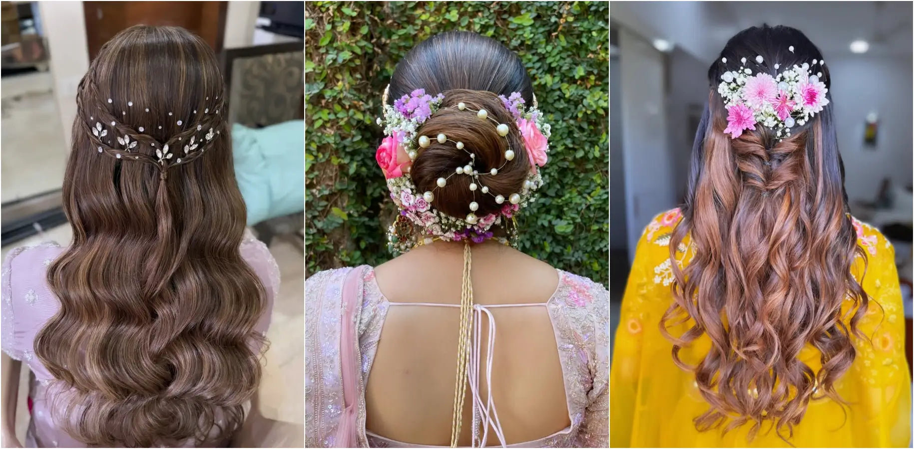 sangeet hairstyles
