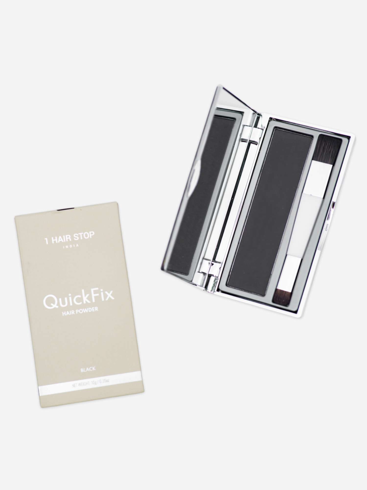 Hair powder for covering thinning hair