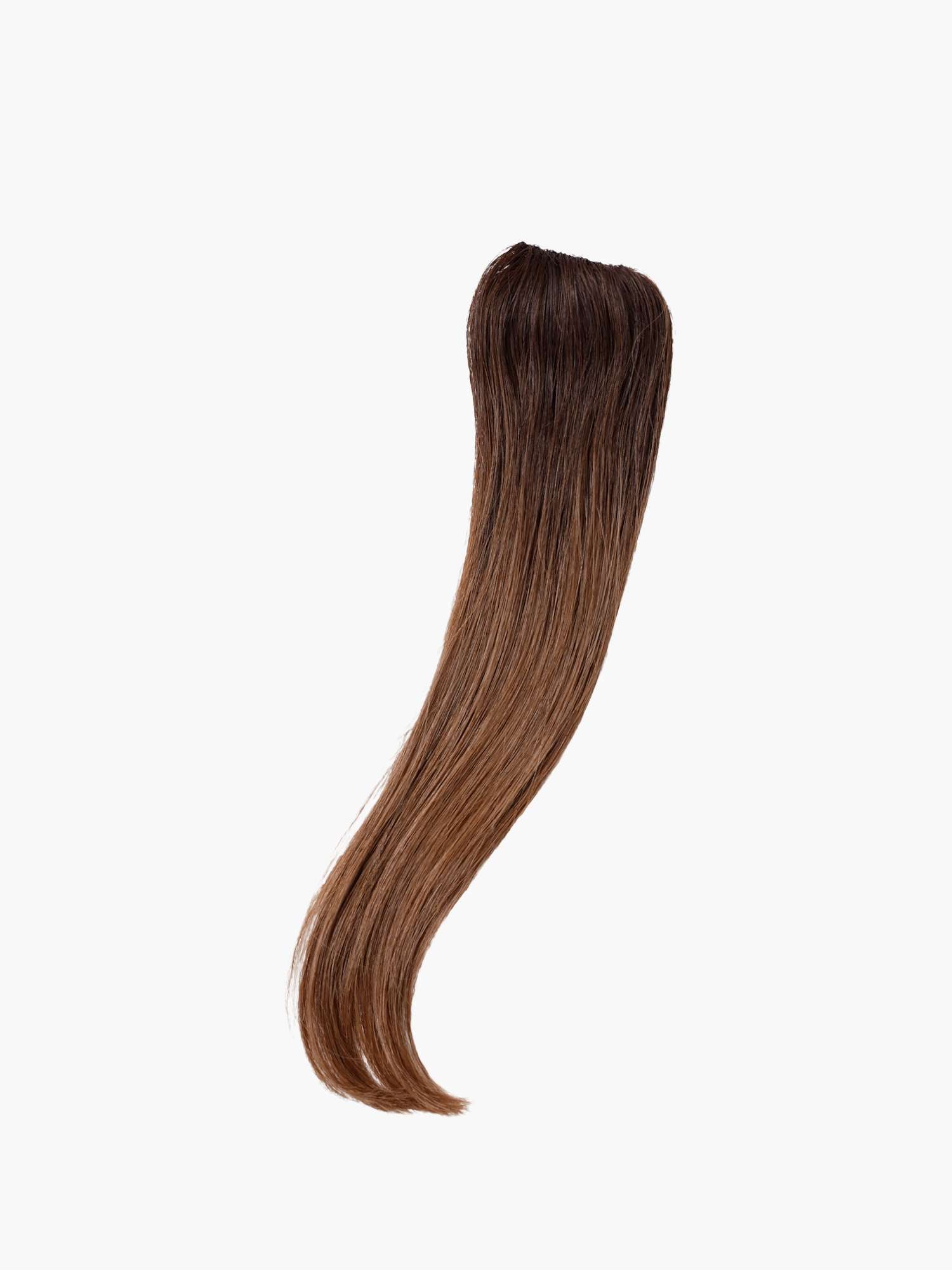 Wavy invisible hair patch