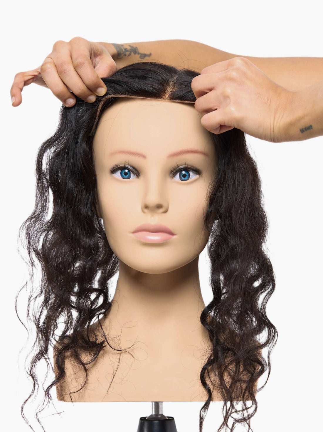 Receding Hairline Topper- Curly