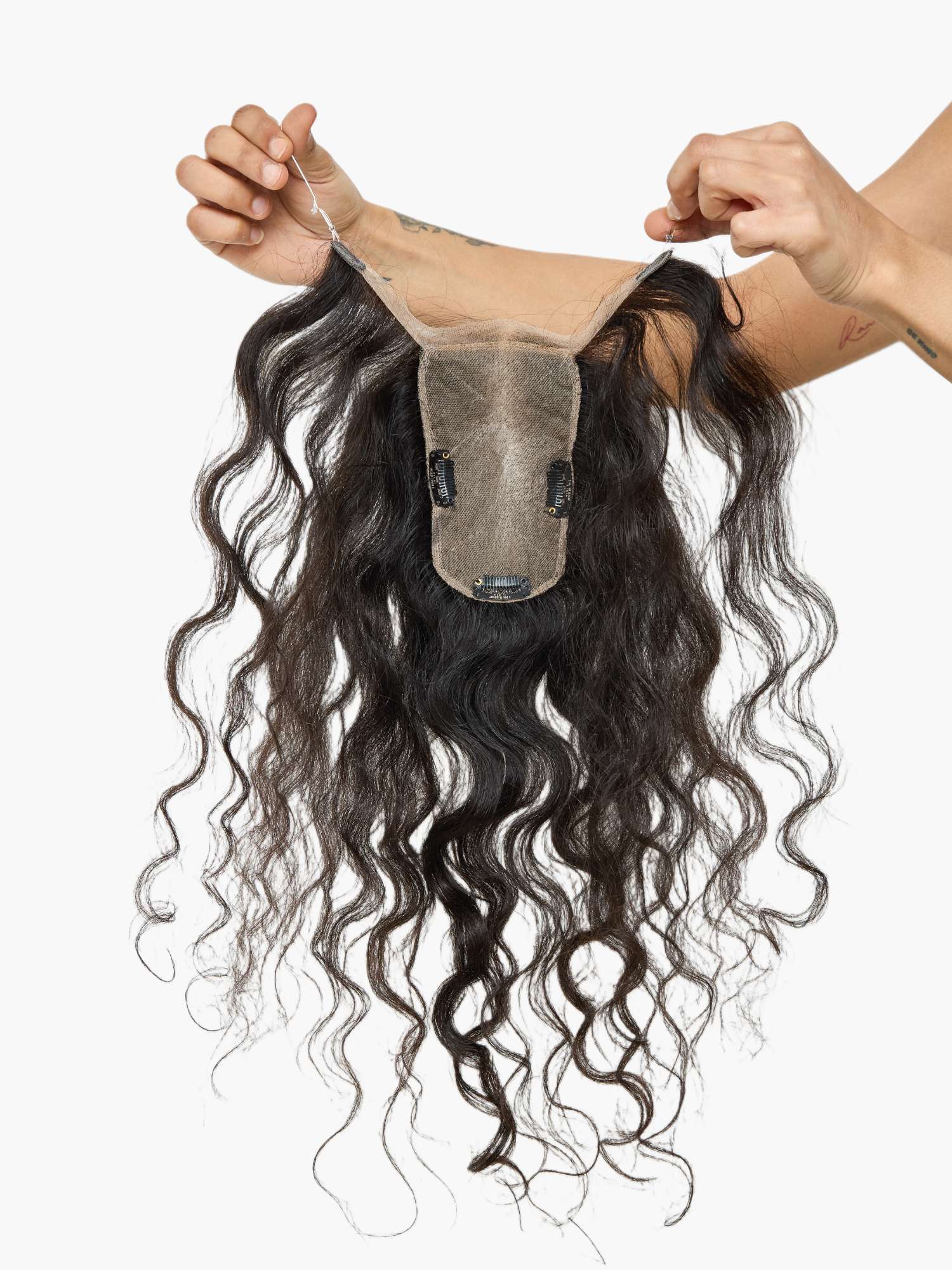 Receding Hairline Topper- Curly