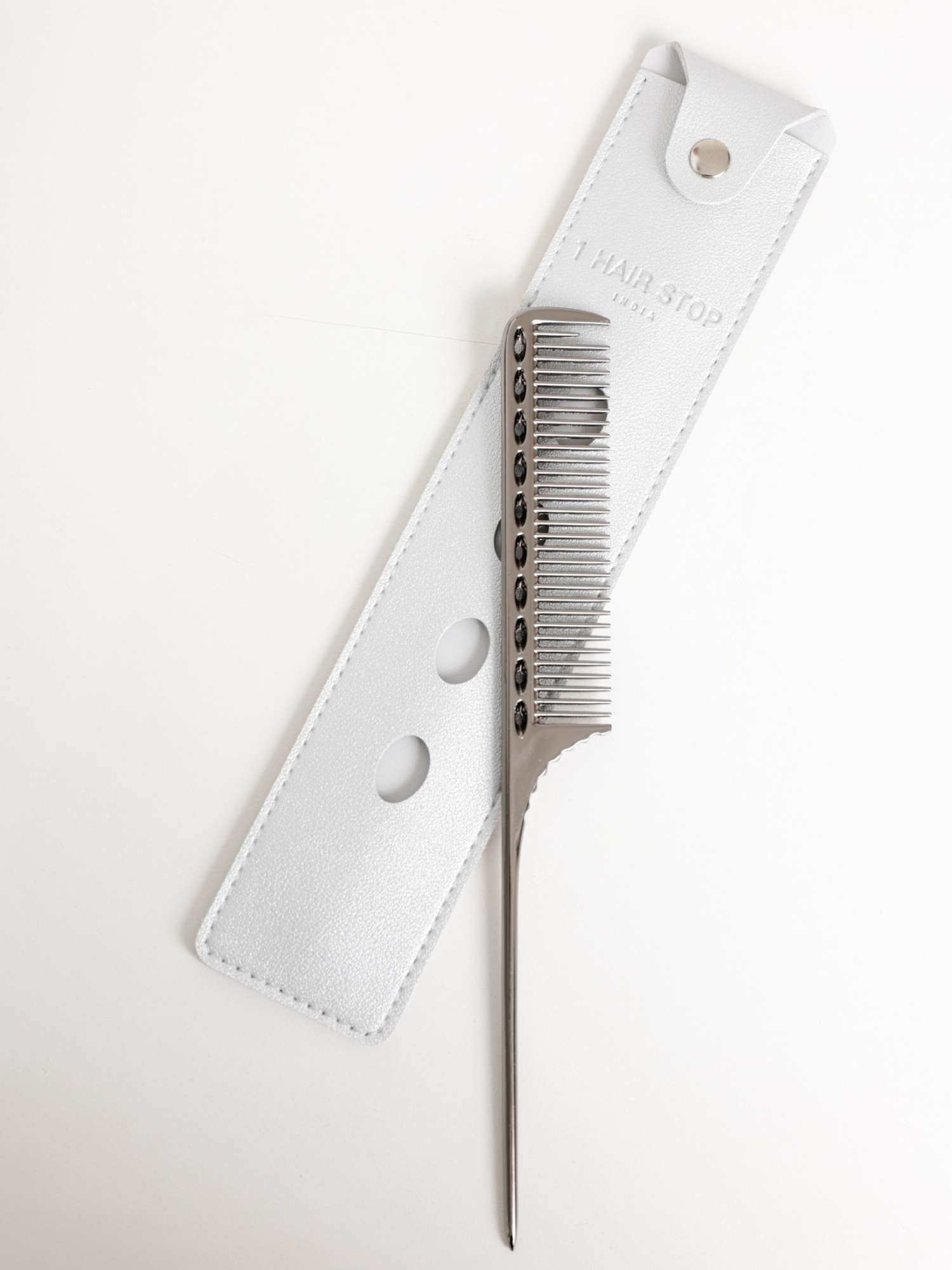 1HS Infinity Comb With Leather Jacket