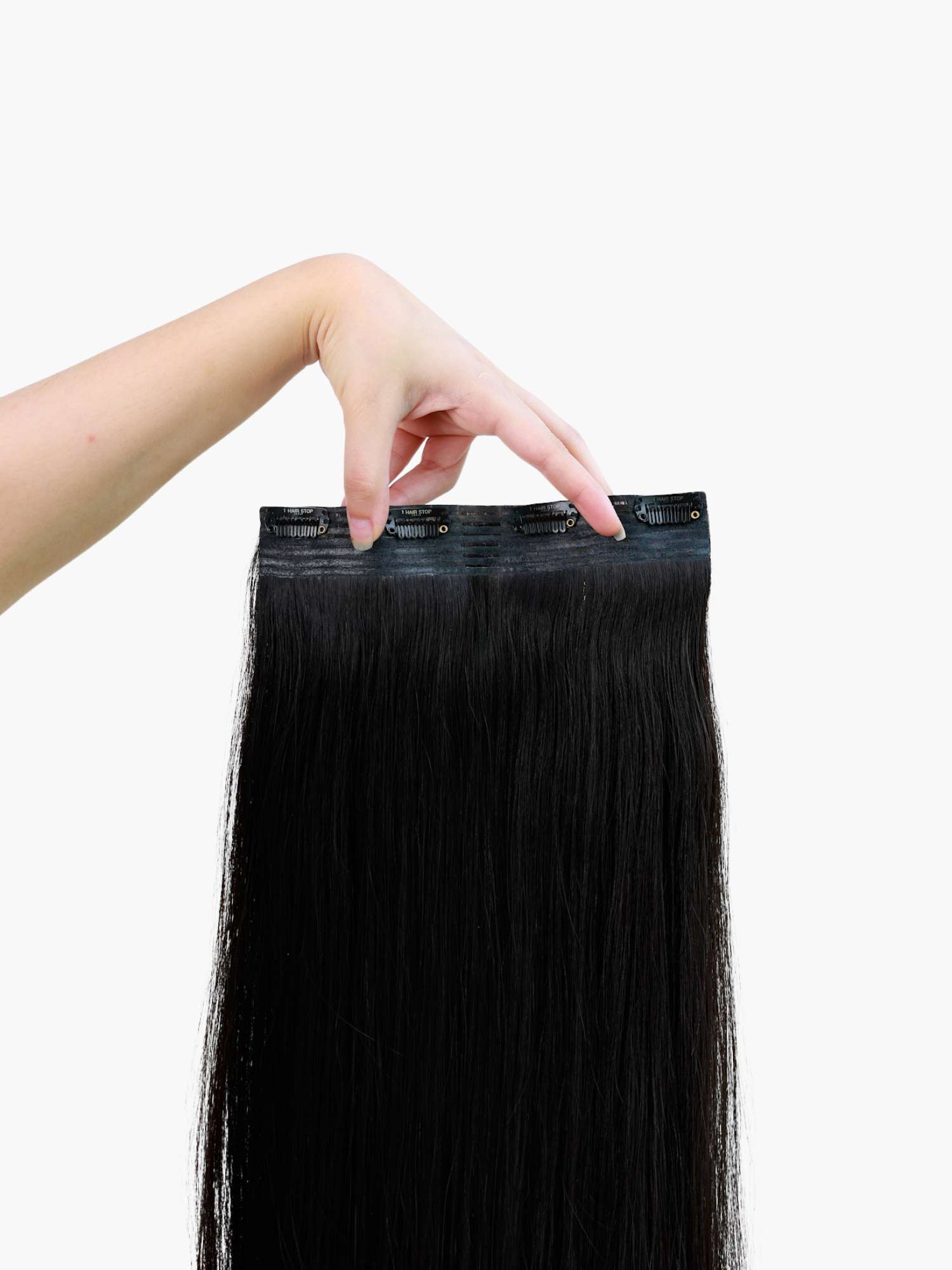 ThreeSet Clipin Extension Hair Extensions in India 1 Hair Stop