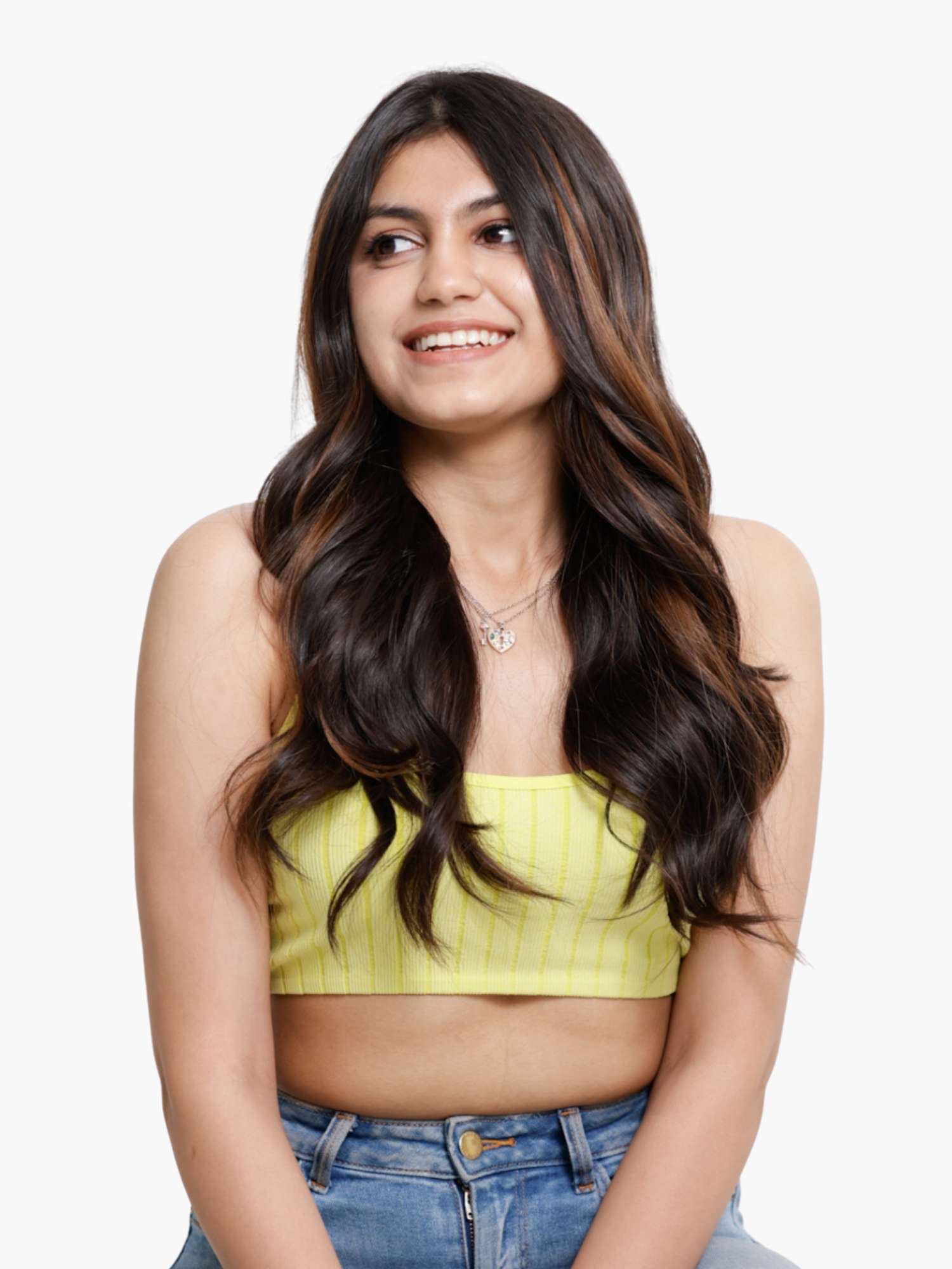 Ombré Mocha Brown Streaks