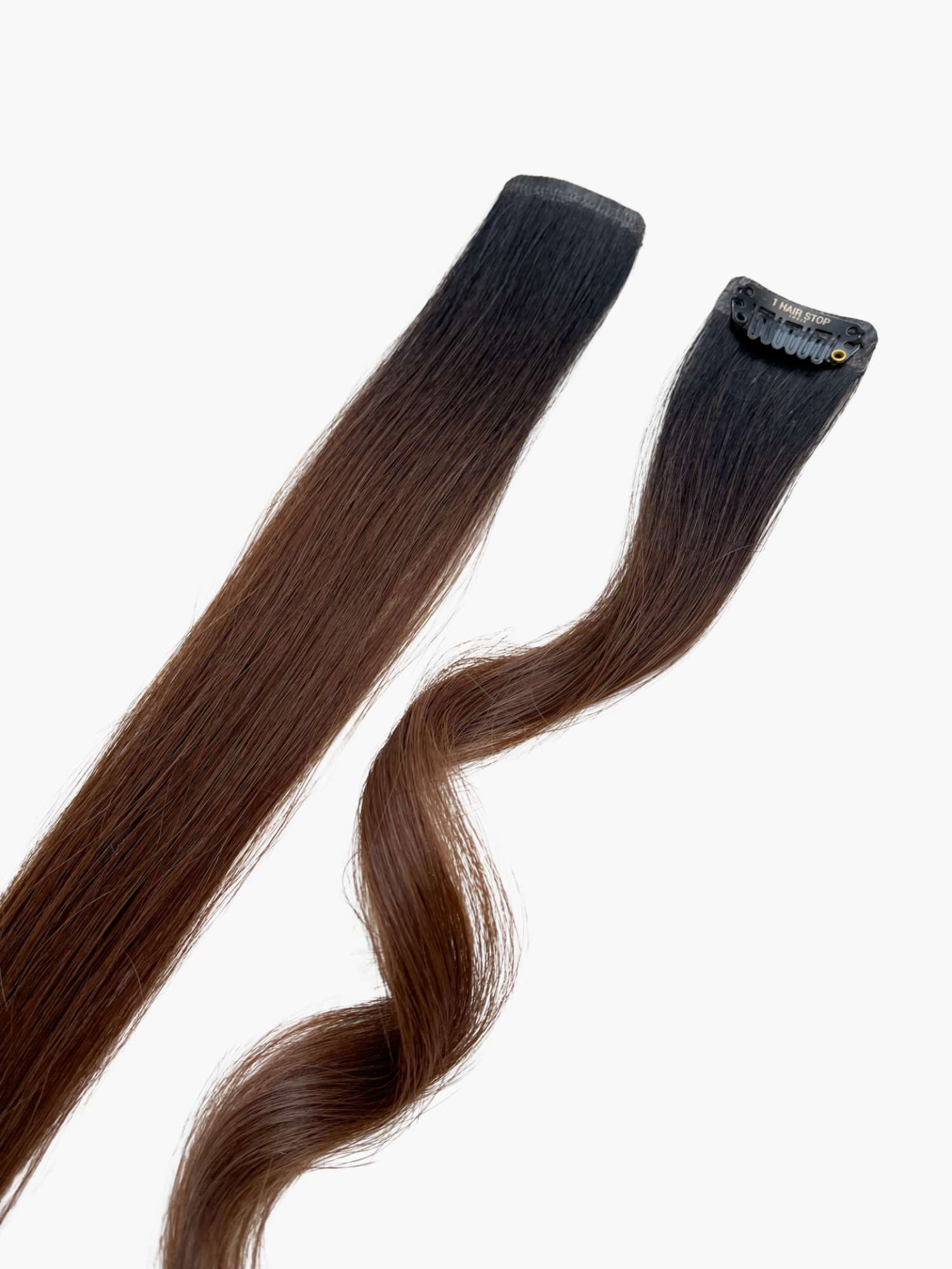 Ombré Mocha Brown Streaks