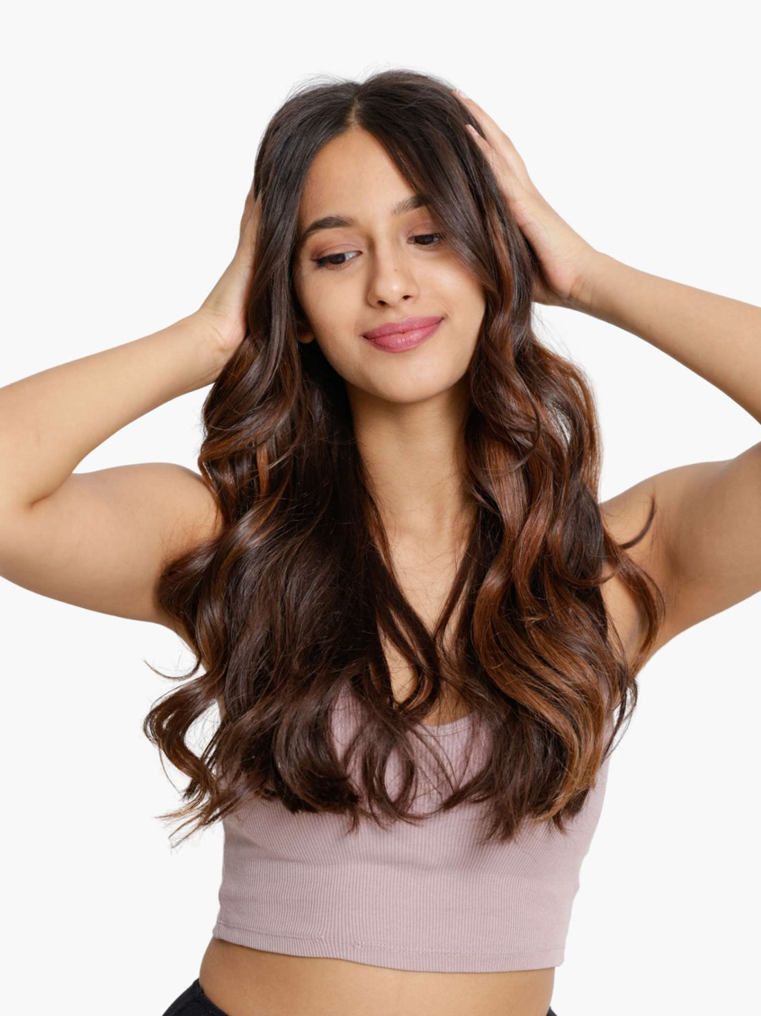 Ombré Bronze Streaks