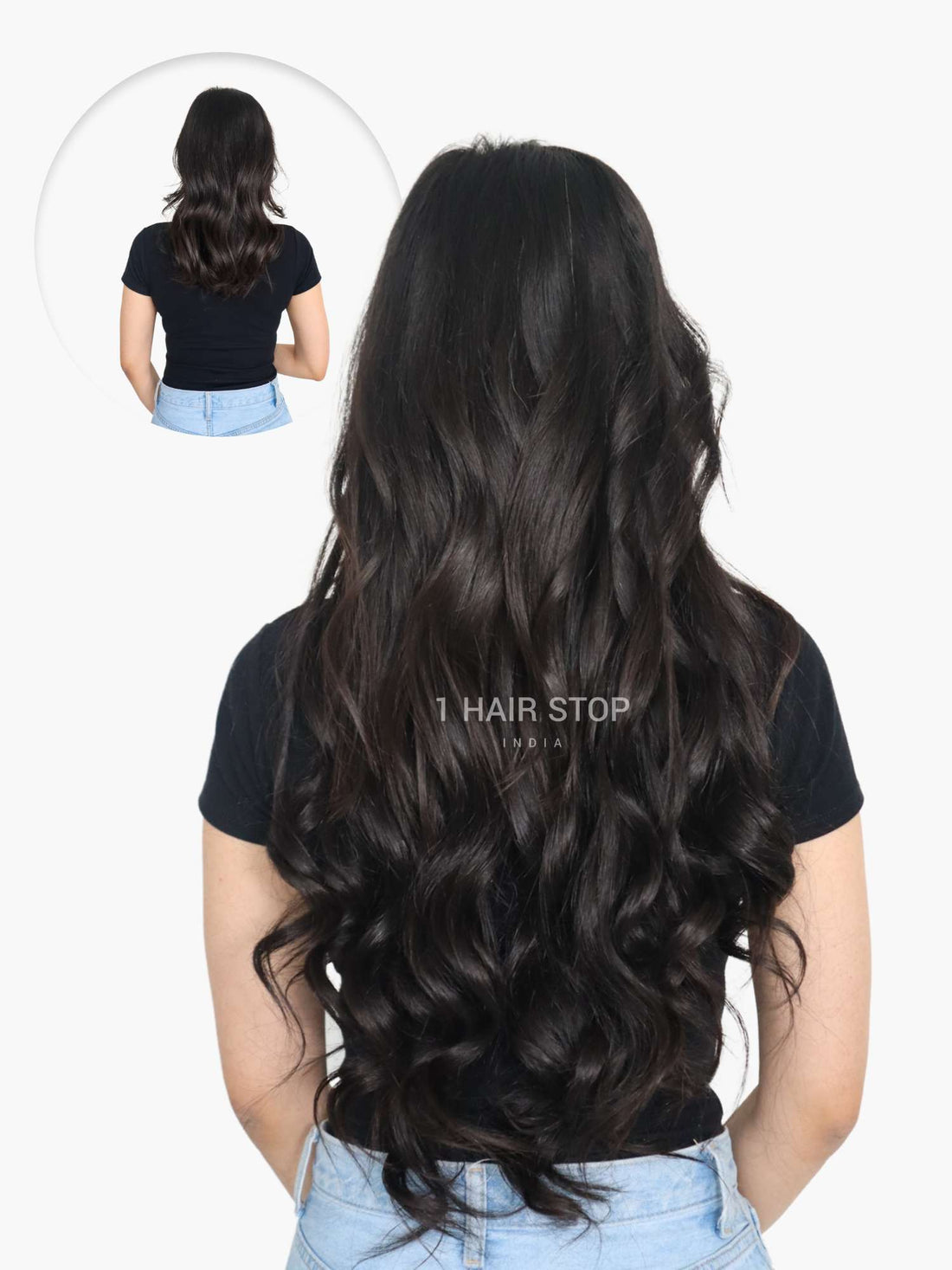 Wavy 7 set clip-in extensions