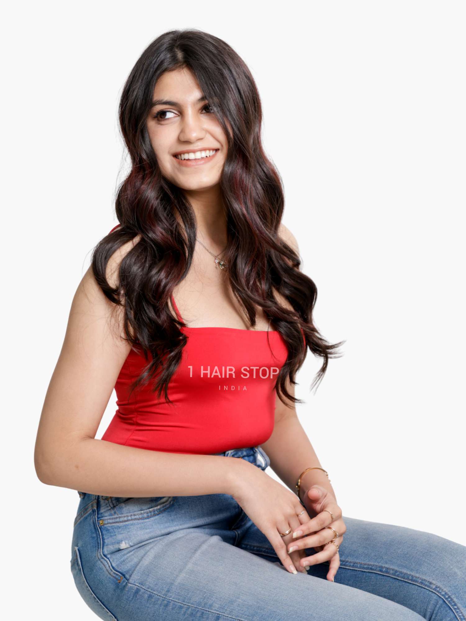 Ombré Mahogany Streaks