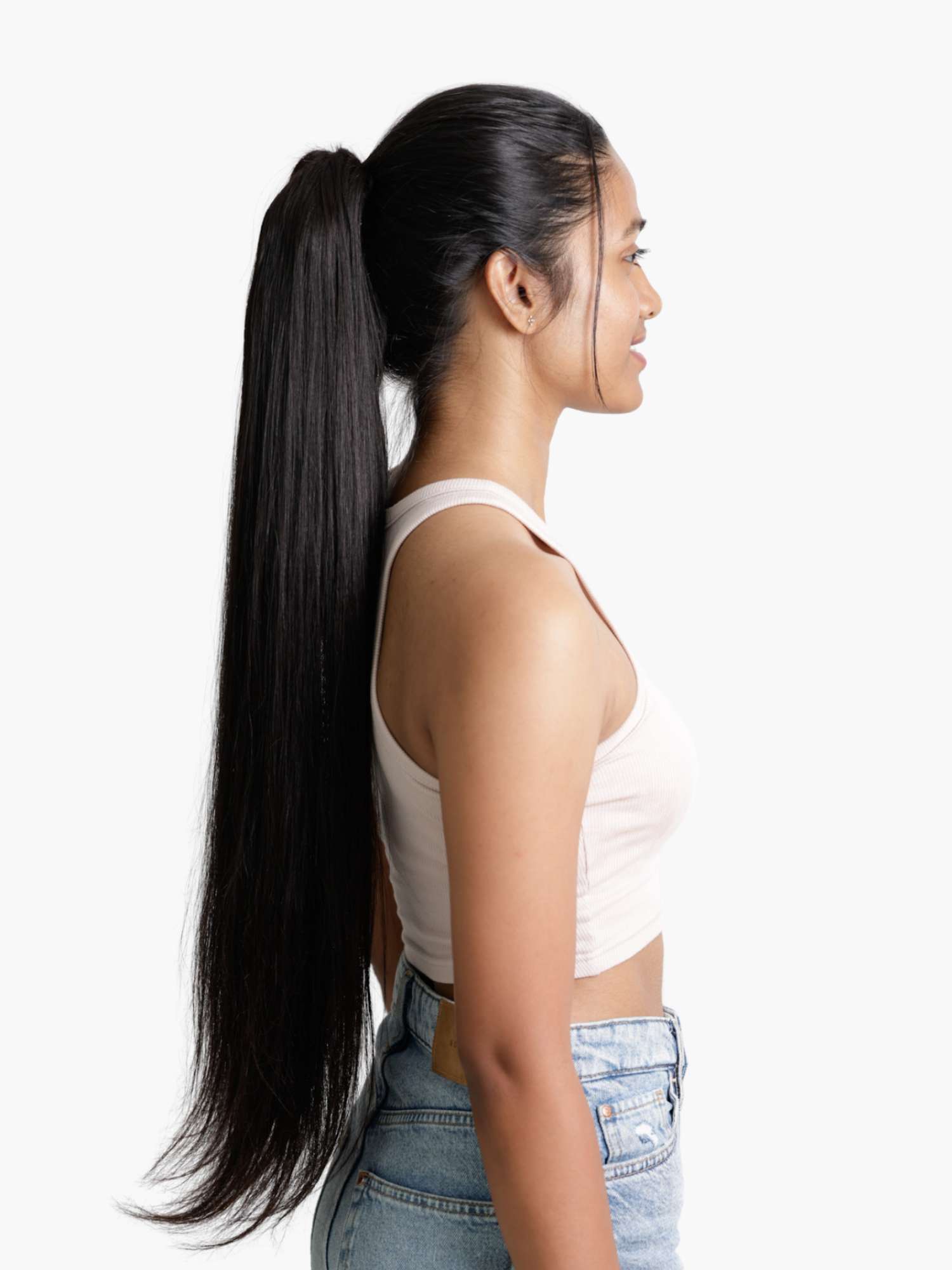 Claw clip-in ponytail extensions