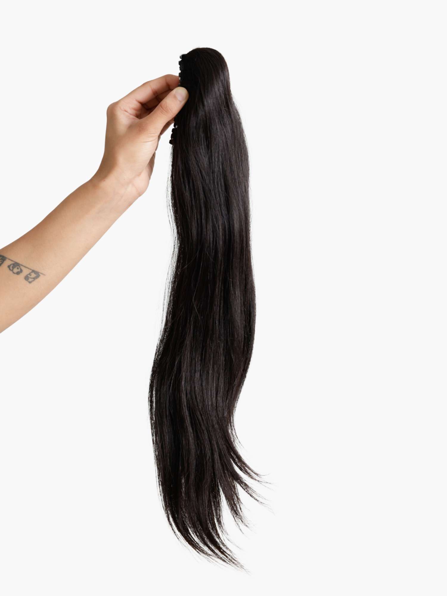 Claw clip-in ponytail extensions