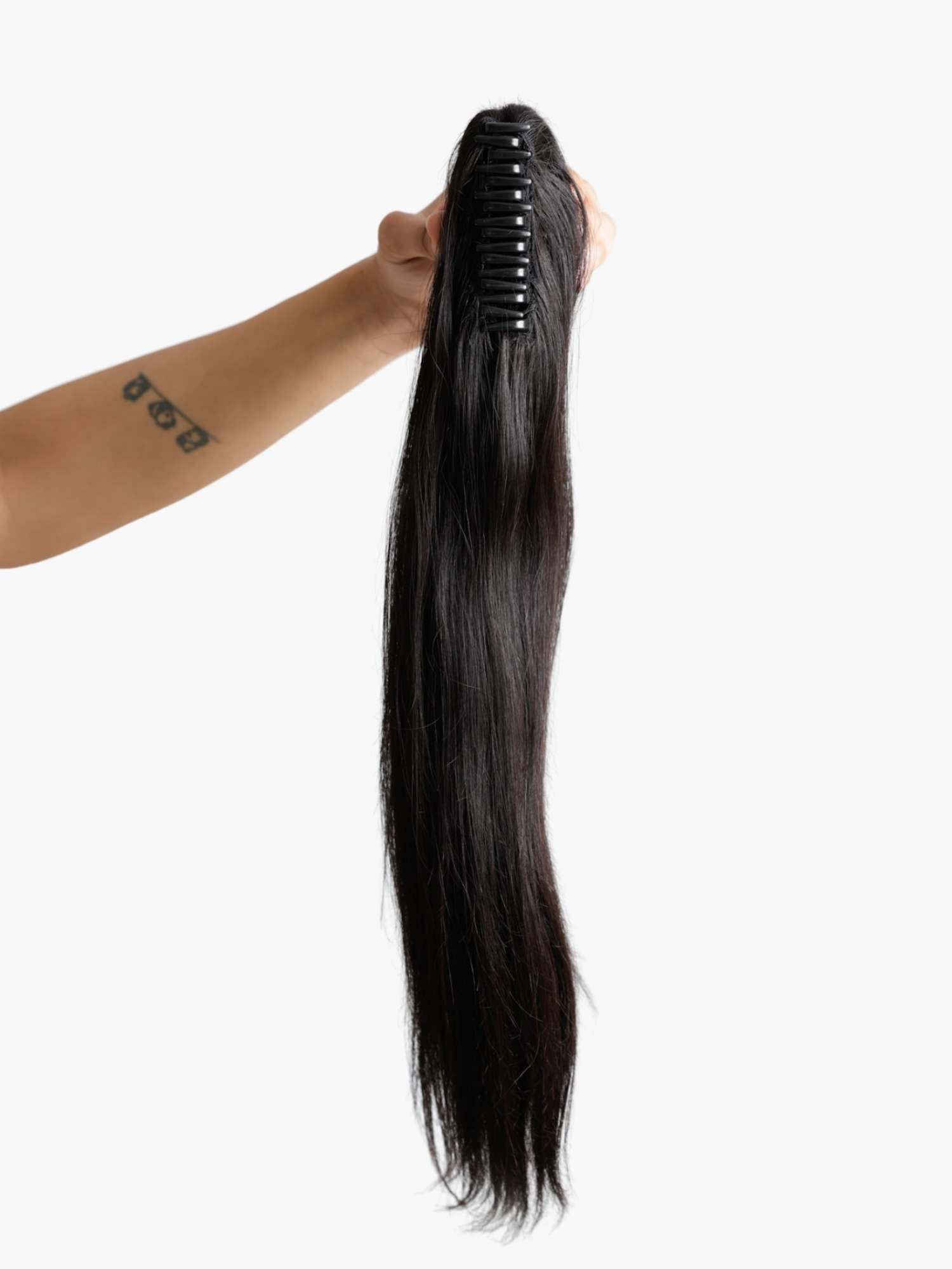 Claw clip-in ponytail extensions