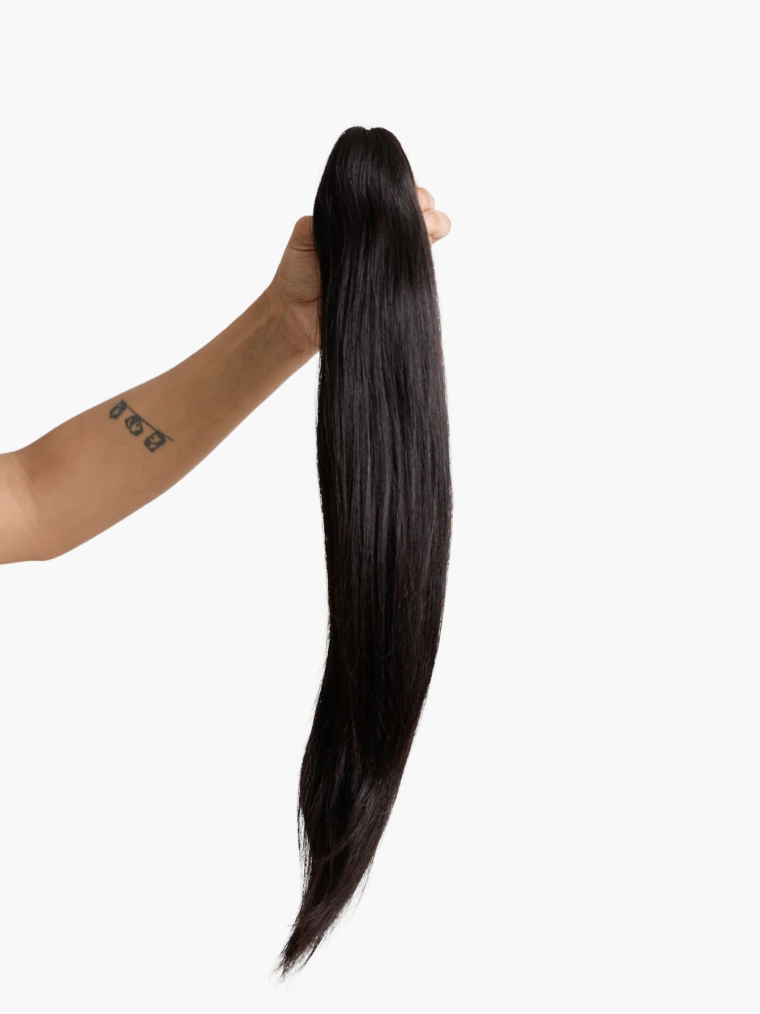 Claw clip-in ponytail extensions
