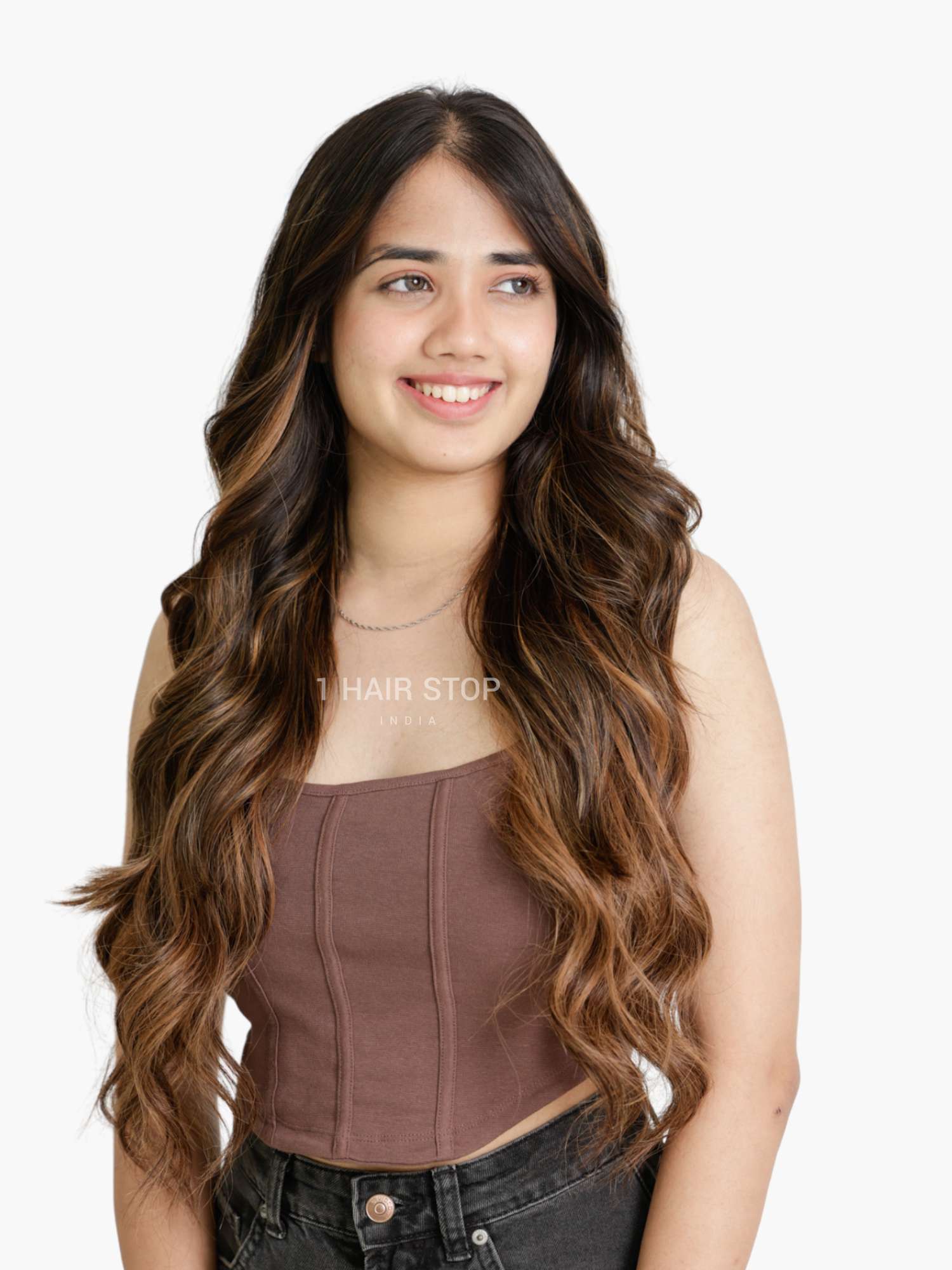 Chestnut Blend - Seamless 3 Set Clip-in Extensions