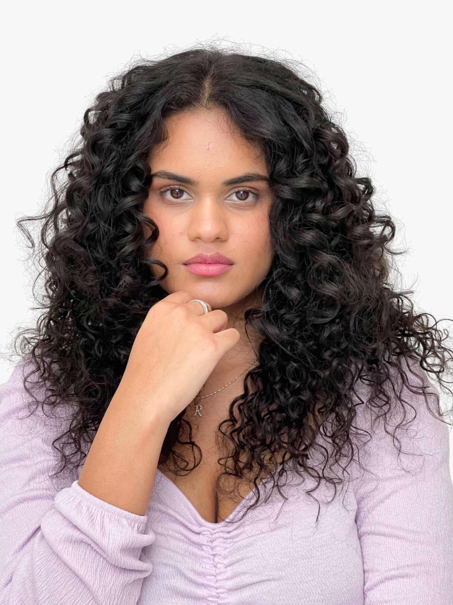 Curly-7 set clip-in hair extensions