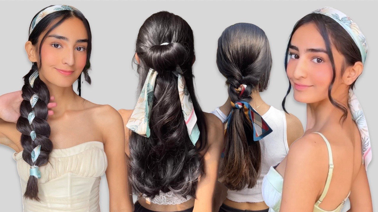 hair scarf styes to try with extensions - 1 Hair Stop