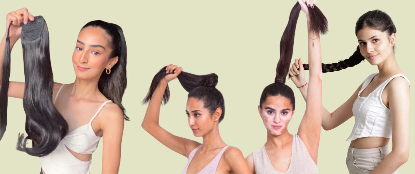 The best ponytail extensions for thin hair