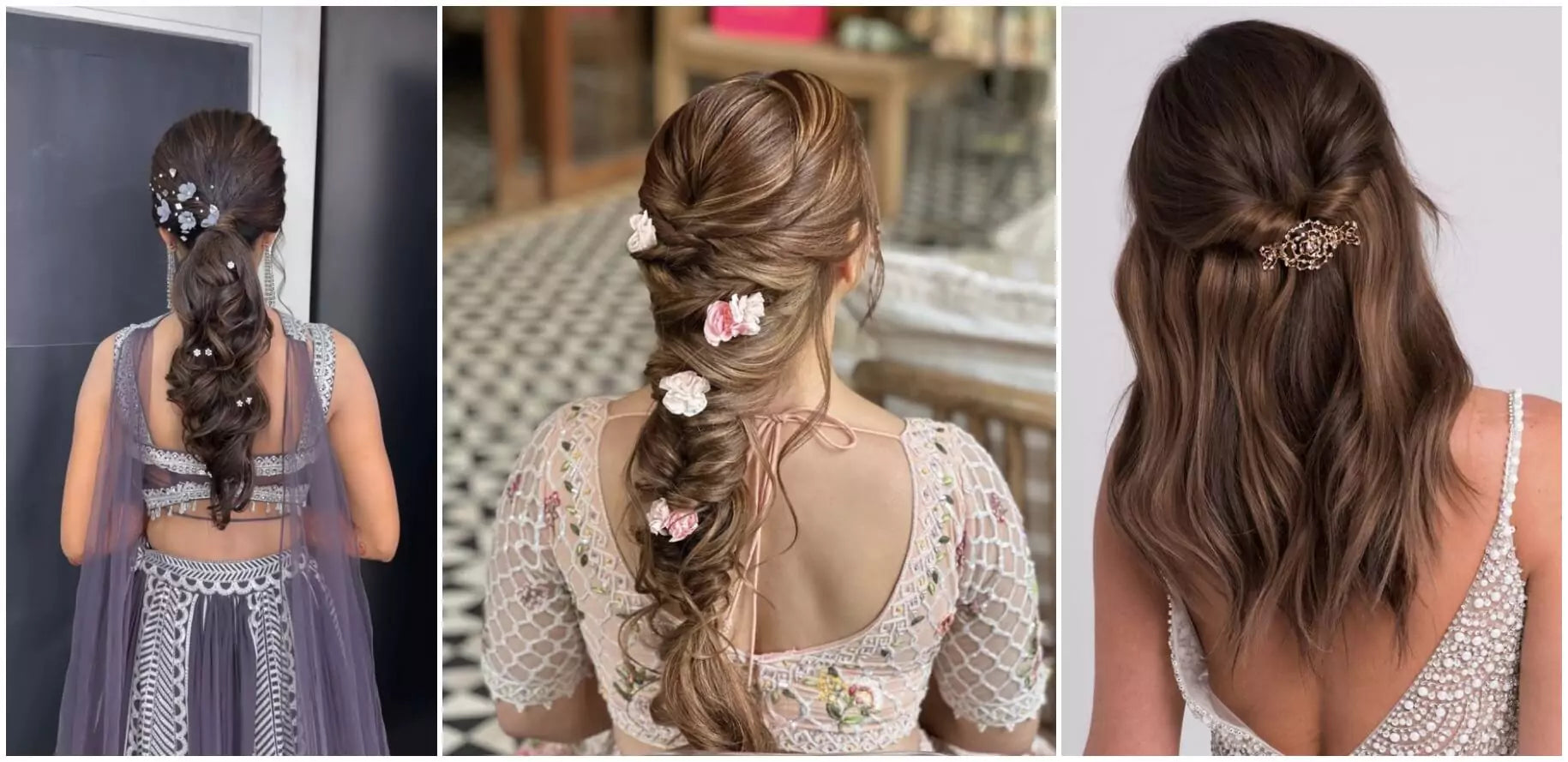 sangeet hairstyles