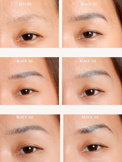 Temporary Eyebrow Sticker - Variety Pack