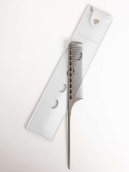 1HS Infinity Comb With Leather Jacket