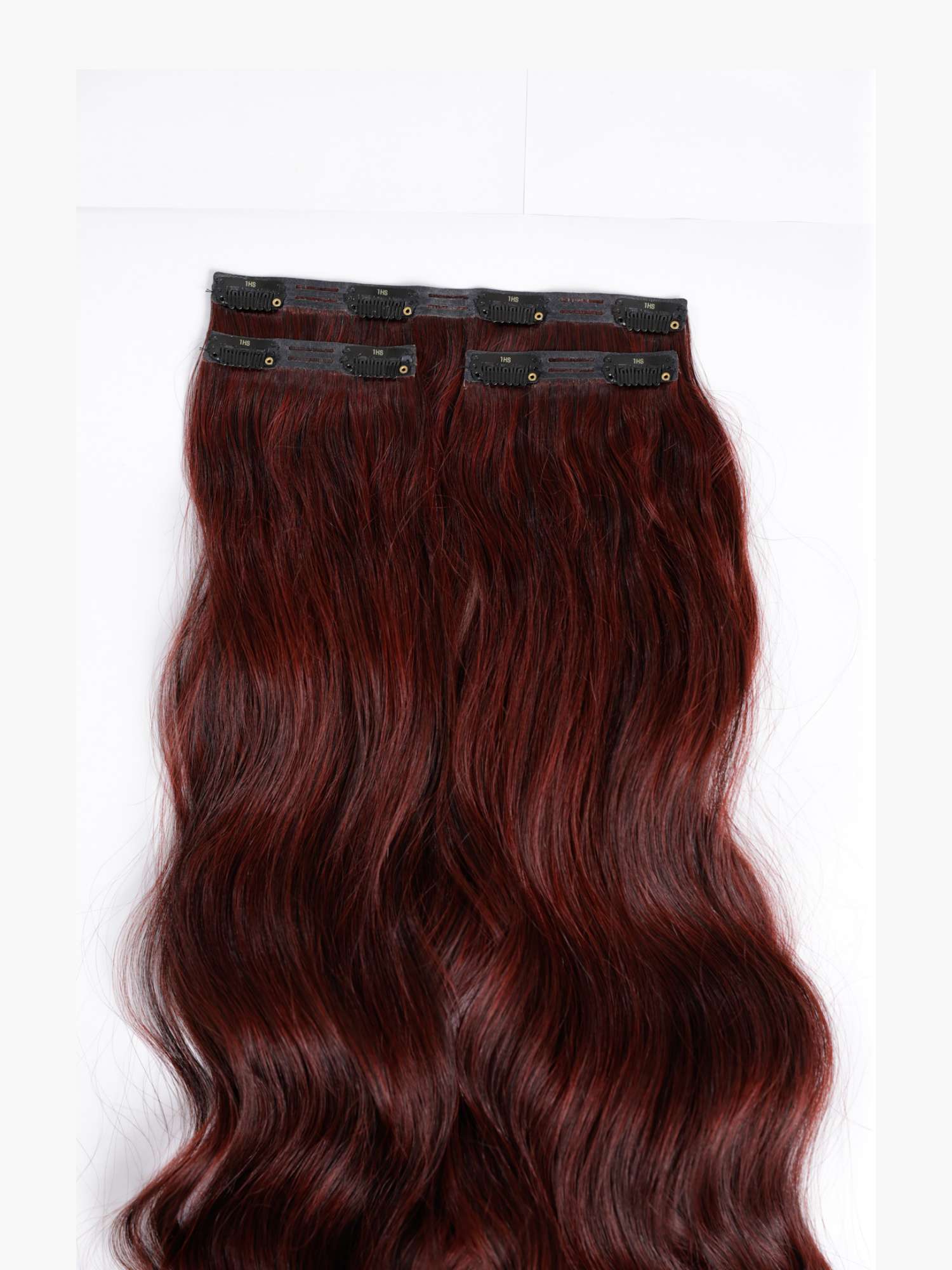 Burgundy Blend - Seamless 3 Set Clip-in Extensions