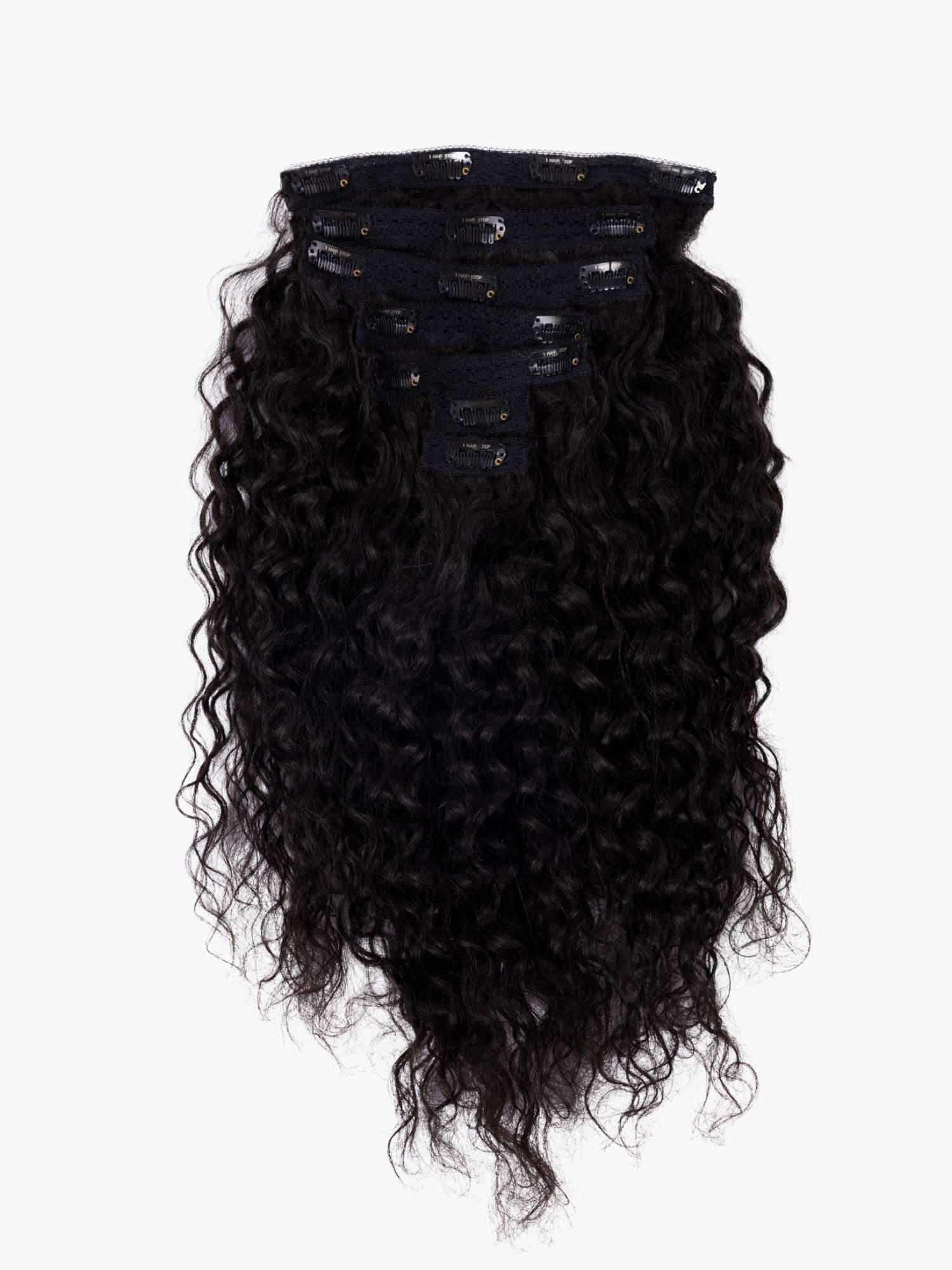 human hair extensions clip in curly