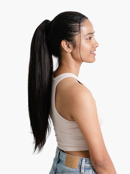 Claw clip-in ponytail extensions