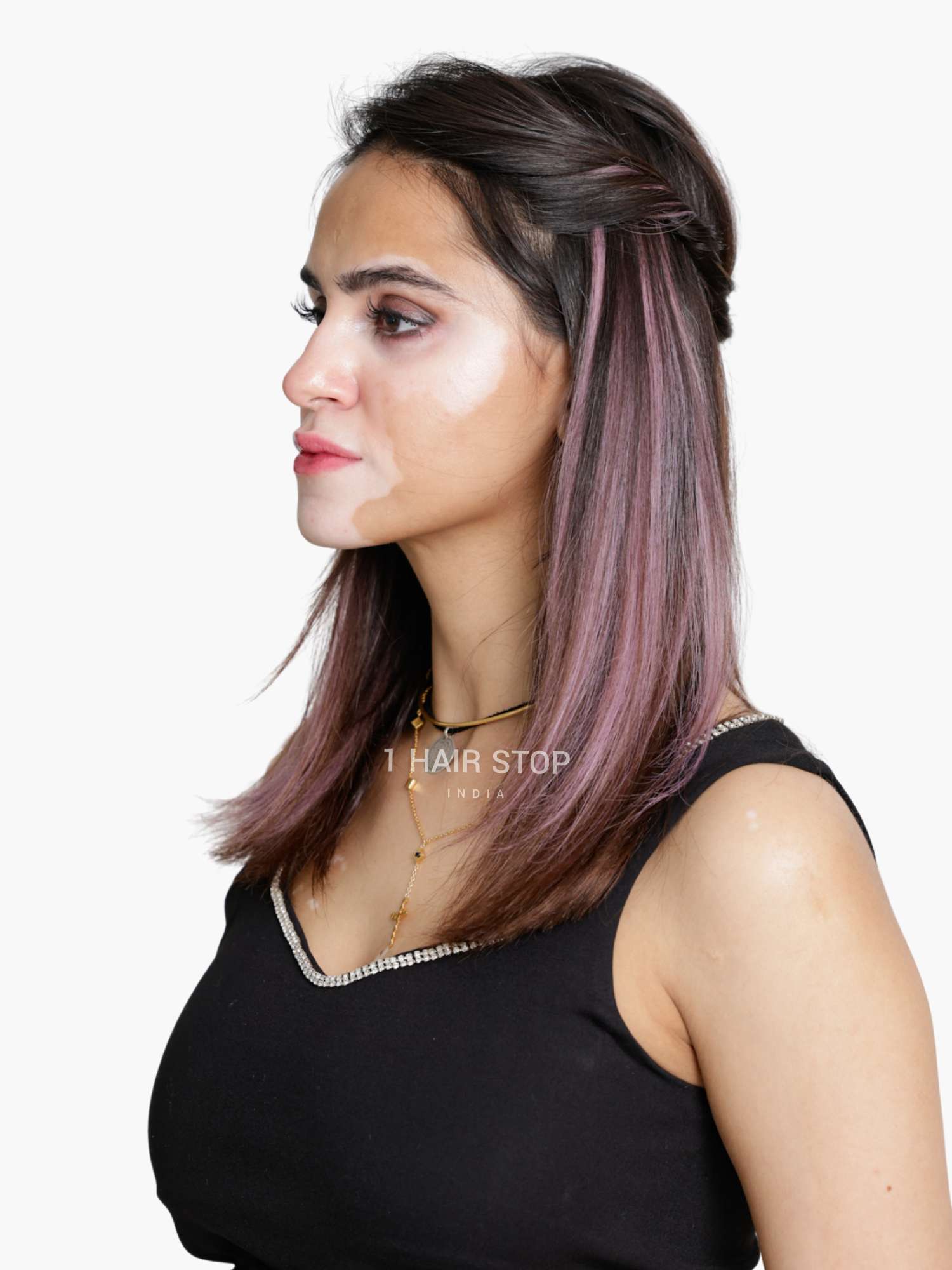 Osen Creations Colored Highlights Strips Hair Extension Price in India - Buy  Osen Creations Colored Highlights Strips Hair Extension online at  Flipkart.com