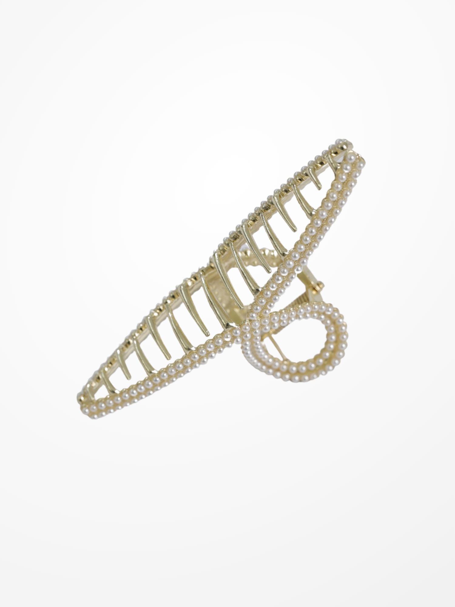 Pearl Loop Metal Claw Clip