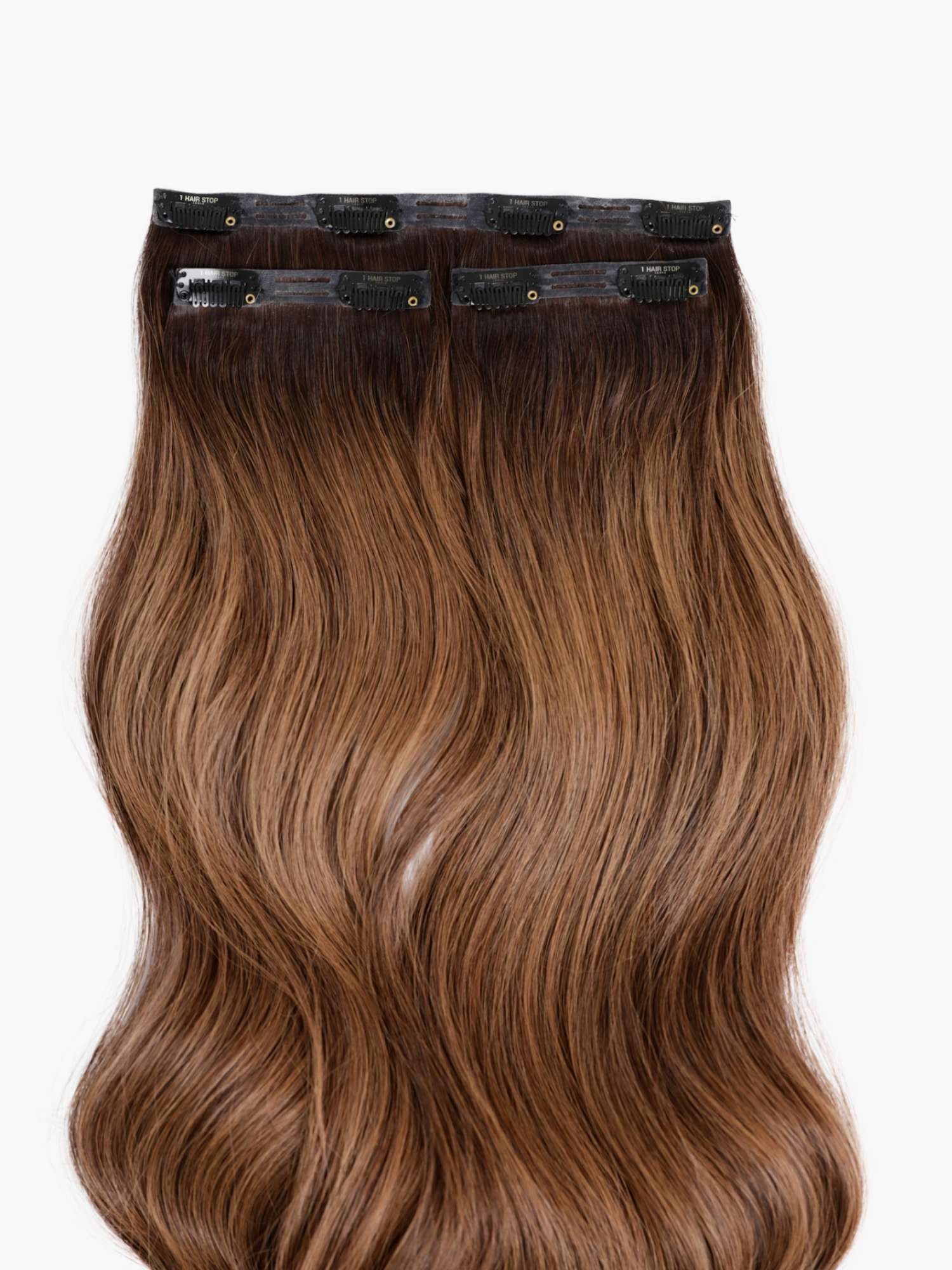 Chestnut Blend - Seamless 3 Set Clip-in Extensions